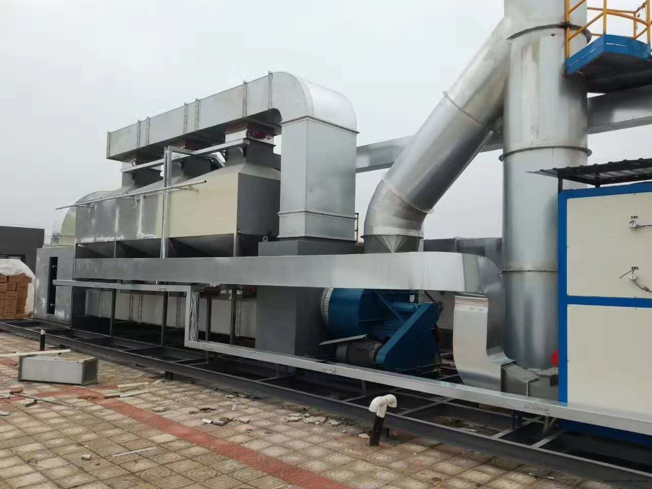 安徽某汽車(chē)噴漆車(chē)間除臭處理工程